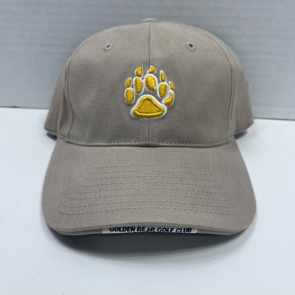 Vintage Golden Bear Golf Club Hat by American Needle Hilton Head Fitted L/XL Dad